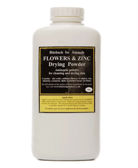 Biteback 'Flowers and Zinc'™ Drying Powder 300g