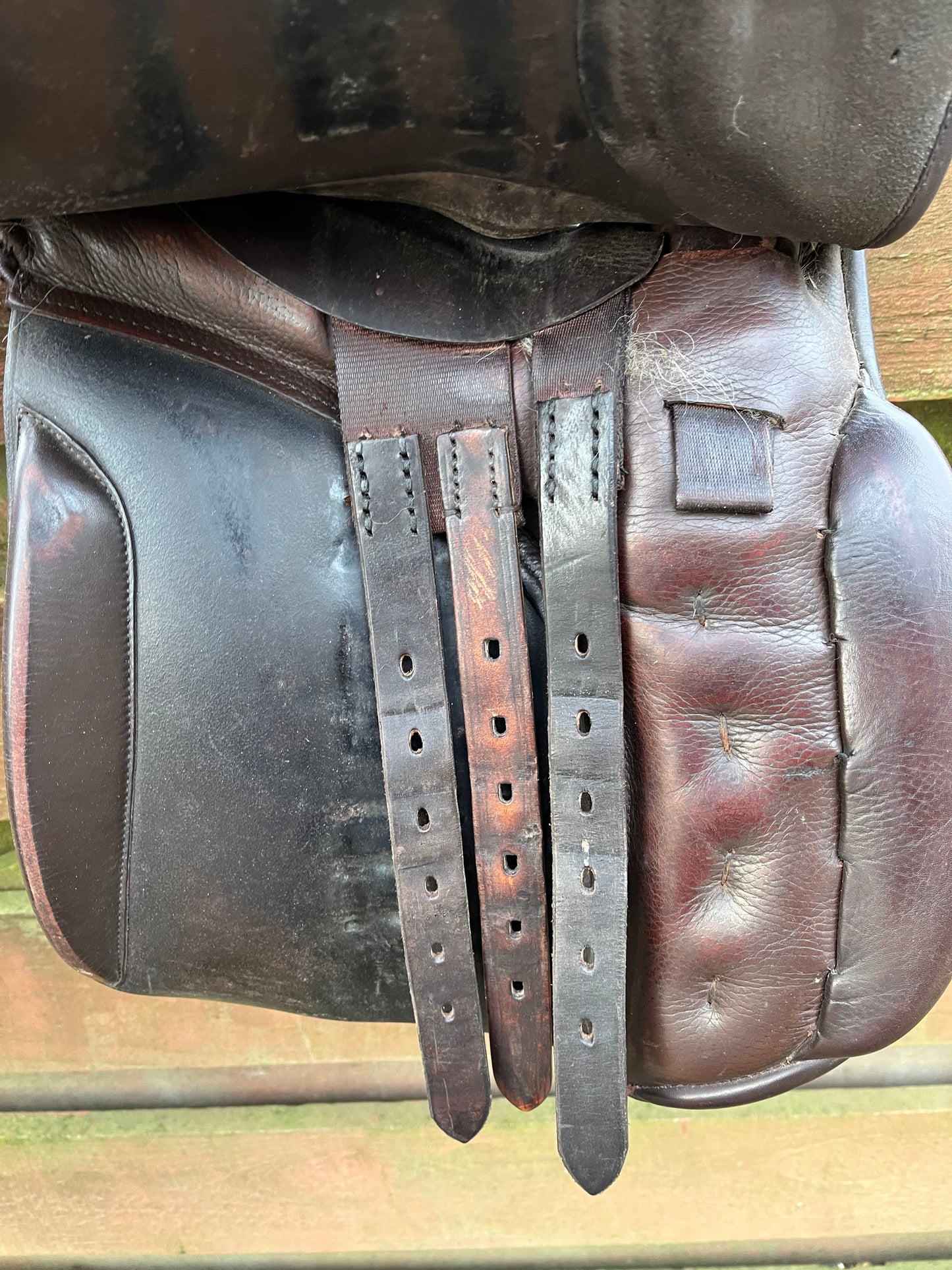 GFS saddle, 17.5” XW Brown