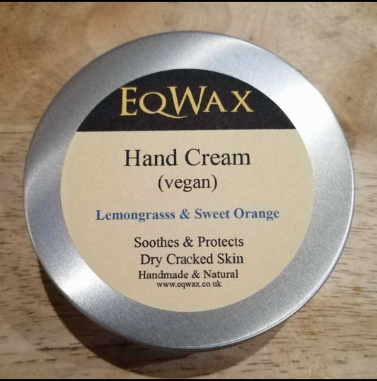 Vegan Hand Cream – Lemongrass and Sweet Orange