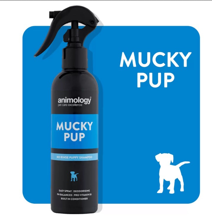 Mucky Pup No Rinse Puppy Shampoo 250ml