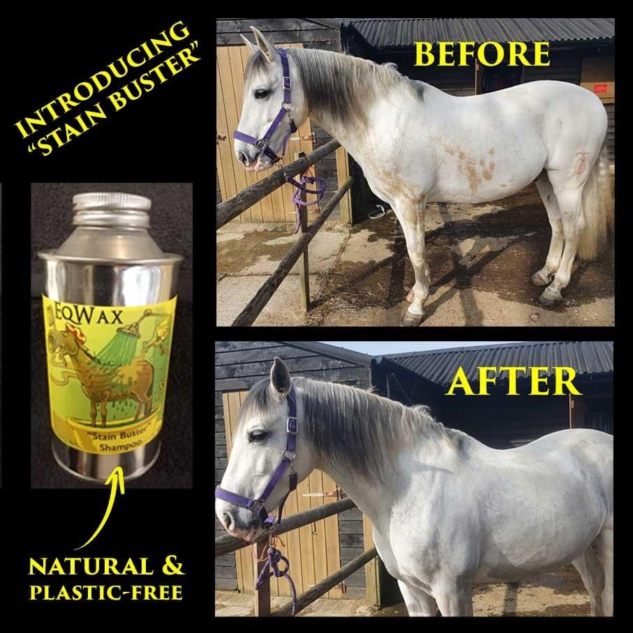 Natural “Stain Buster” Horse Shampoo 500ml – Plastic-Free