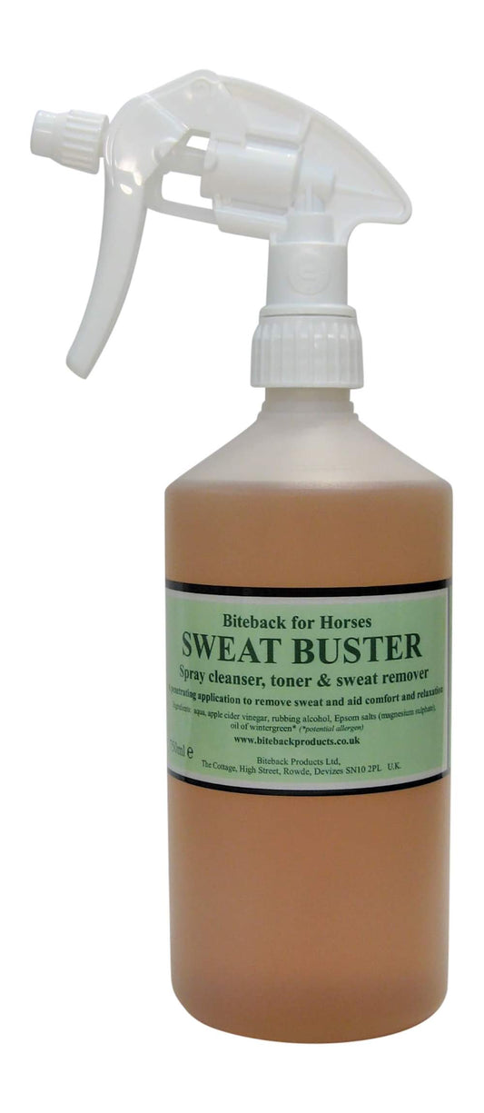Biteback sweat buster'™ Sweat Remover and Liniment